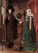 Jan Van Eyck The Arnolfini Portrait oil on canvas